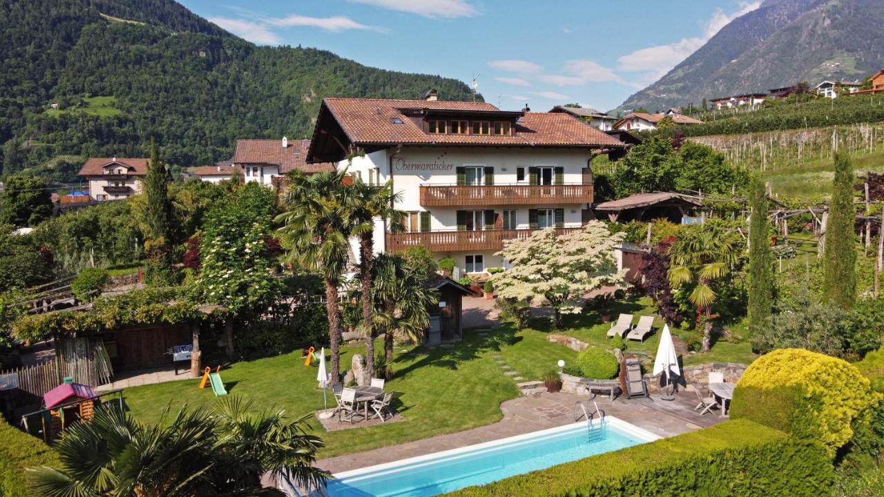 Obermaratscher Apartments Residence Algund Exterior foto